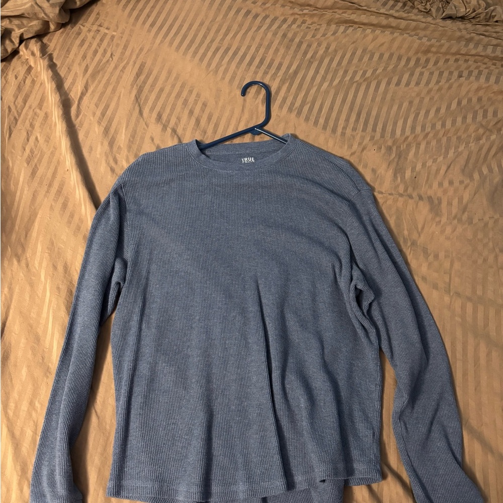 True Craft Izod Blue Long Sleeve Shirt